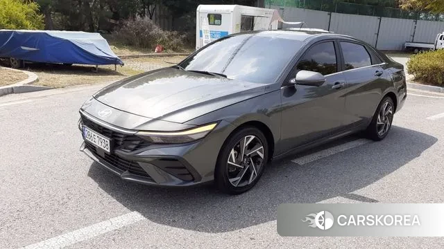 Hyundai The New Avante Hybrid (CN7) 2023 Серый из Кореи