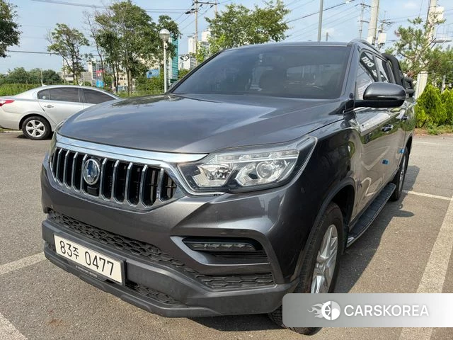 Ssangyong Rexton Sports Cannes 2020 Серебристо-серый из Кореи