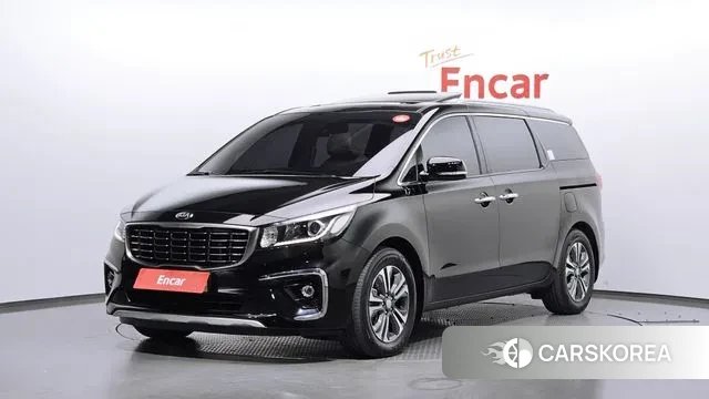 Kia The New Carnival 2018 Черный из Кореи