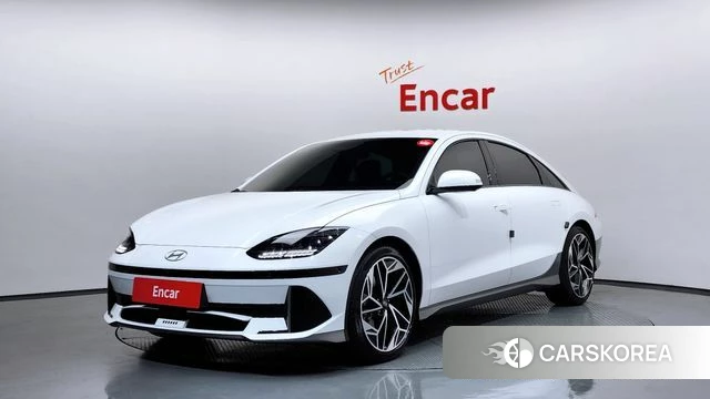 Hyundai Ionic 6 2022 Белый из Кореи