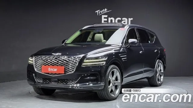 Genesis GV80 2020 Черный из Кореи