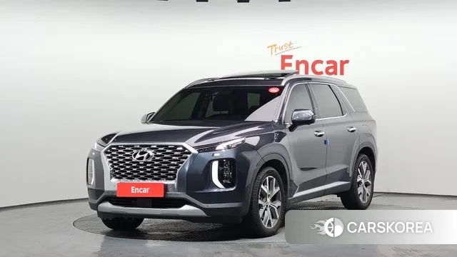 Hyundai Palisade 2021 Серый из Кореи