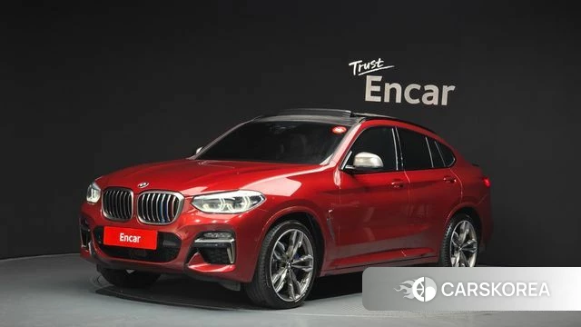 BMW X4 (G02) 2021 Красный из Кореи