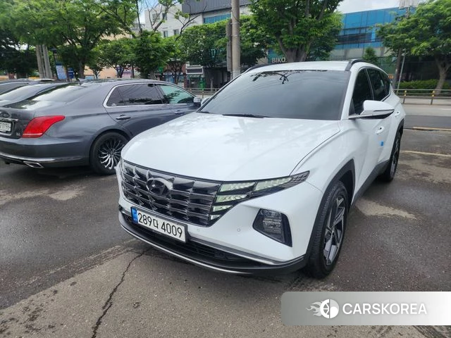 Hyundai Tucson (NX4) 2022 Белый из Кореи