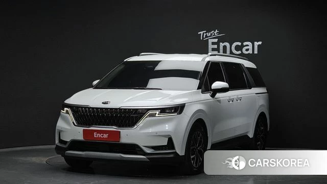 Kia Carnival 4th generation 2021 Белый из Кореи