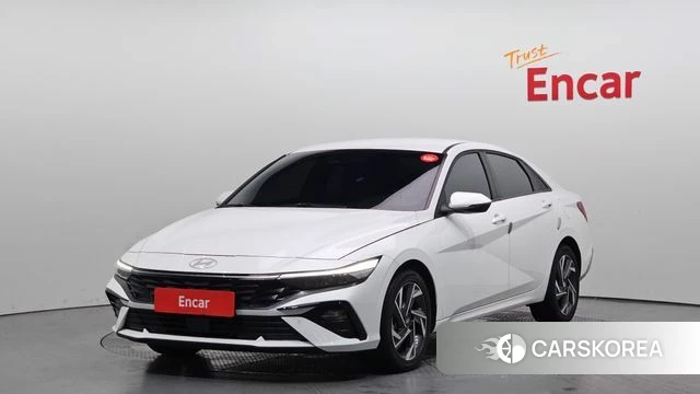 Hyundai The New Avante (CN7) 2025 Белый из Кореи