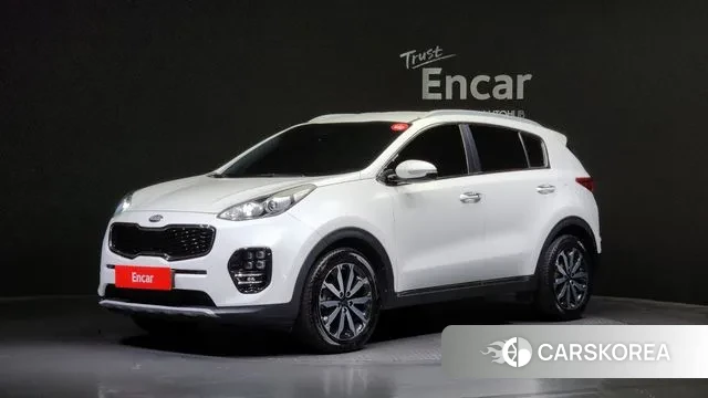 Kia Sportage 4th Generation 2018 Белый из Кореи