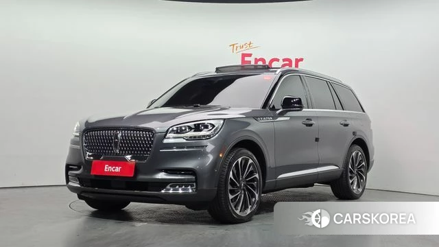 Lincoln Aviator 2nd generation 2021 Серый из Кореи