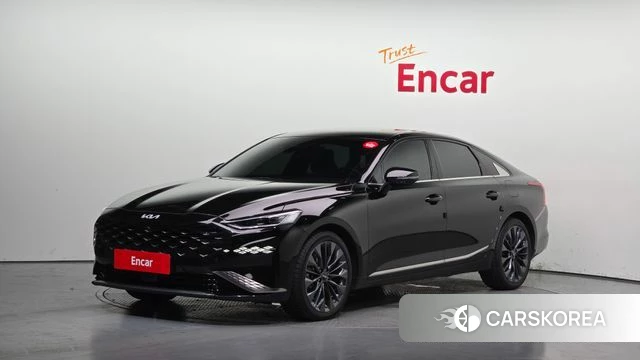 Kia K8 2023 Черный из Кореи