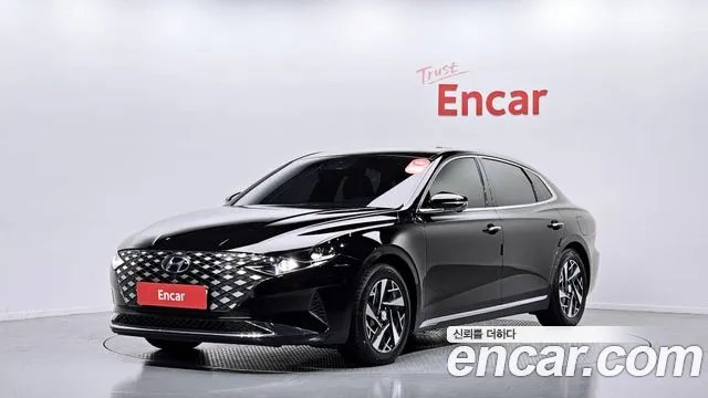 Hyundai The New Grandeur IG Hybrid 2021 Черный из Кореи