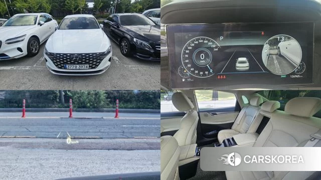 Hyundai The New Grandeur IG 2022 Белый из Кореи