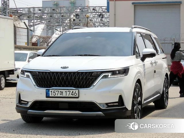 Kia Carnival 4th generation 2021 Белый из Кореи