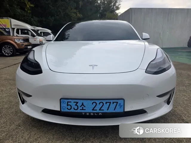 Tesla Model 3 2022 Белый из Кореи