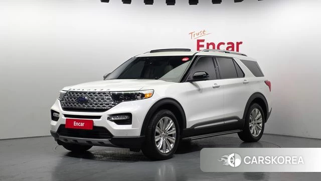 Ford Explorer 6th Generation 2021 Белый из Кореи