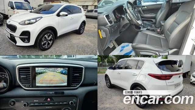 Kia Sportage The Bold 2020 Белый из Кореи