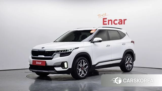 Kia Seltos 2021 Белый из Кореи