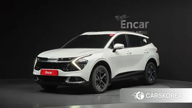 Kia Sportage 5th Generation Hybrid 2021 Белый из Кореи