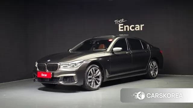 BMW 7 Series (G11) 2018 Черный из Кореи
