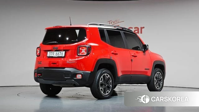 Jeep Renegade 2018 Красный из Кореи