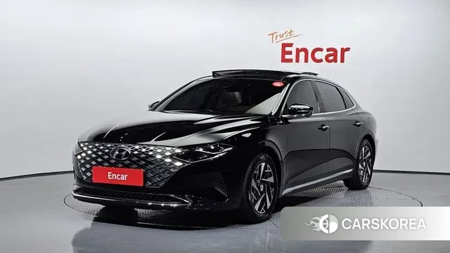 Hyundai The New Grandeur IG Hybrid 2021 Черный из Кореи