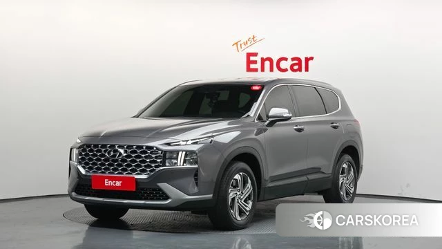 Hyundai The New Santa Fe 2021 Серый из Кореи