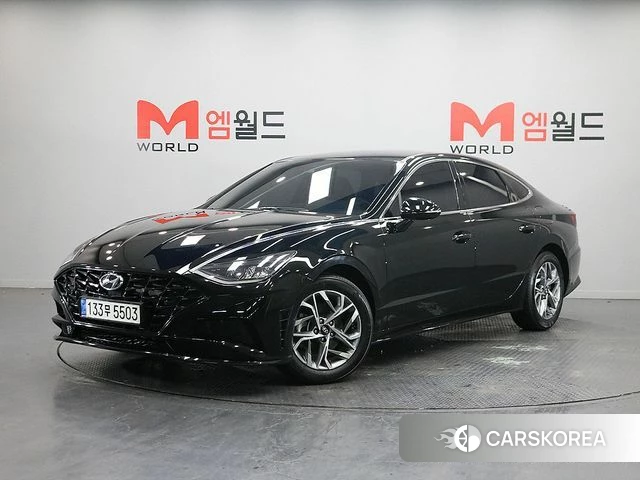 Hyundai Sonata (DN8) 2022 Черный из Кореи