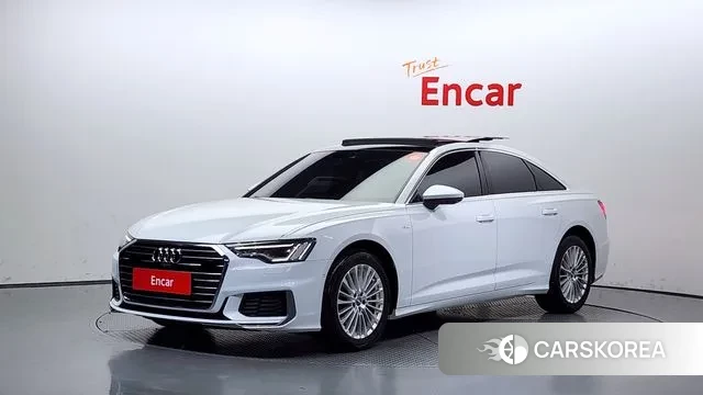 Audi A6 (C8) 2020 Белый из Кореи