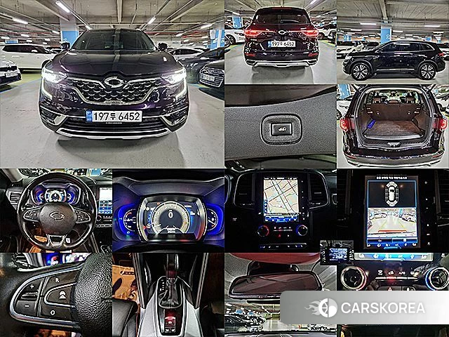 Renault Korea (Samsung) The New QM6 2022 Черный из Кореи