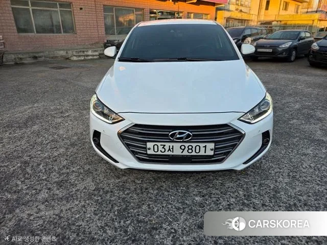 Hyundai Avante AD 2018 Белый из Кореи