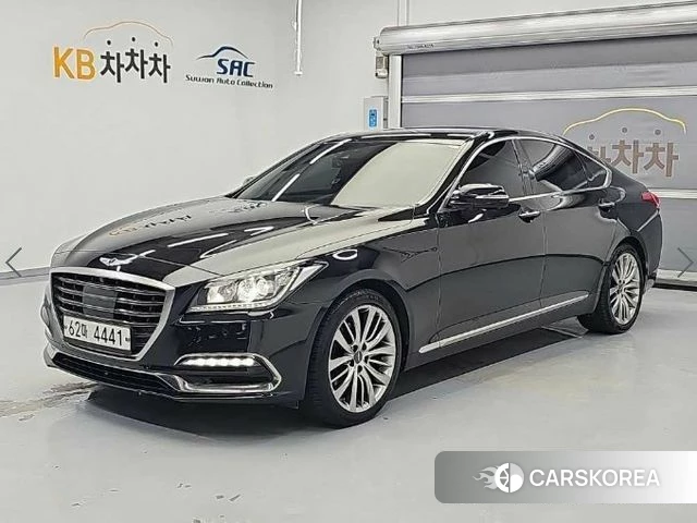 Genesis G80 2018 Черный из Кореи