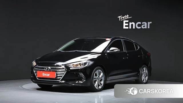 Hyundai Avante AD 2018 Черный из Кореи