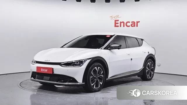 Kia EV6 2023 Белый из Кореи