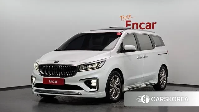 Kia The New Carnival 2020 Белый из Кореи