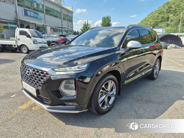 Hyundai Santa Fe TM 2018 Черный двухцветный из Кореи