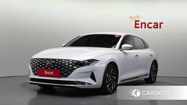 Hyundai The New Grandeur IG Hybrid 2020 Белый из Кореи