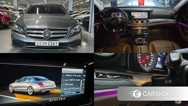 Mercedes-Benz E-Class W213 2018 Серый из Кореи