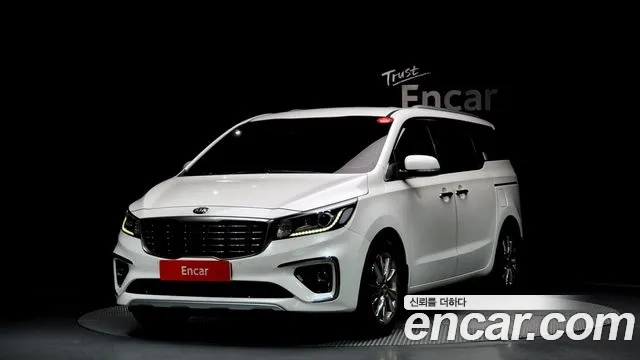 Kia The New Carnival 2019 Белый из Кореи