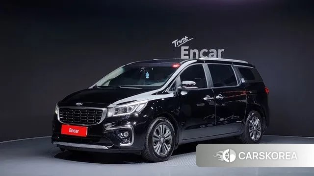 Kia The New Carnival 2018 Черный из Кореи