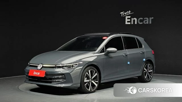 Volkswagen Golf 8th Generation 2025 Серый из Кореи