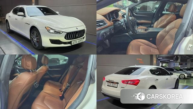 Maserati Ghibli 2019 Белый из Кореи