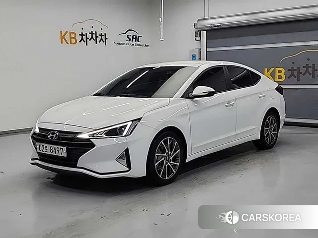 Hyundai The New Avante AD 2019 Белый из Кореи