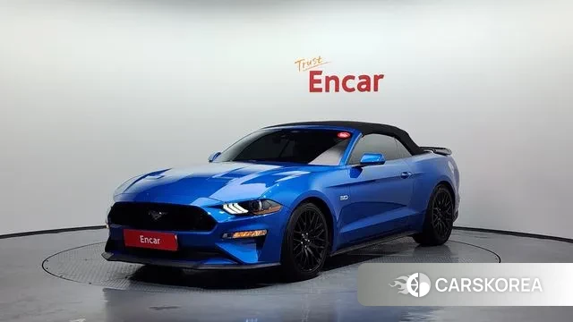 Ford Mustang 2021 Синий из Кореи