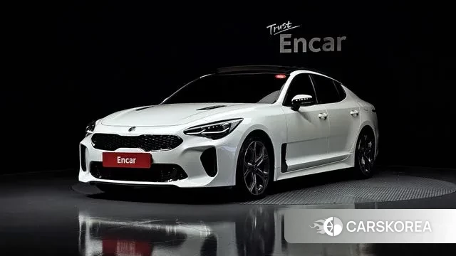 Kia Stinger 2018 Белый из Кореи