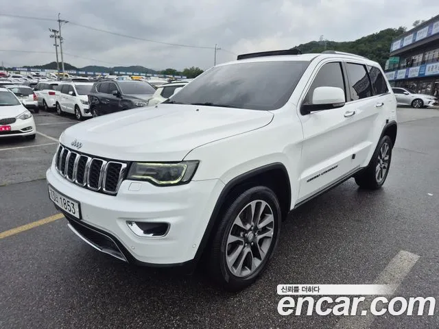Jeep Grand Cherokee 2018 Белый из Кореи