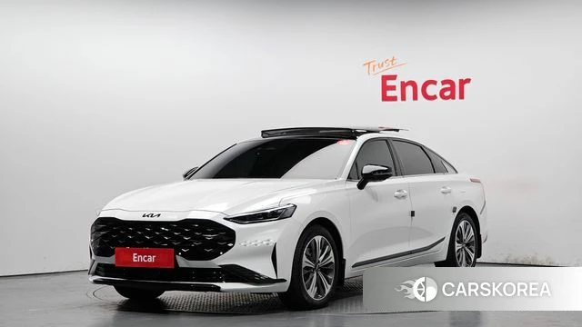 Kia K8 Hybrid 2024 Белый из Кореи