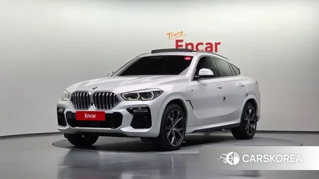 BMW X6 (G06) 2021 Белый из Кореи