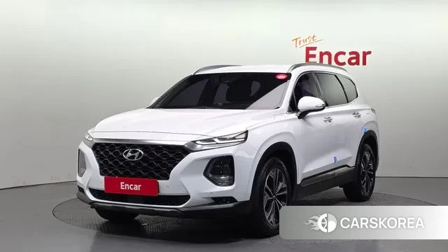 Hyundai Santa Fe TM 2018 Белый из Кореи