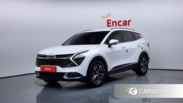 Kia Sportage 5th Generation Hybrid 2021 Белый из Кореи