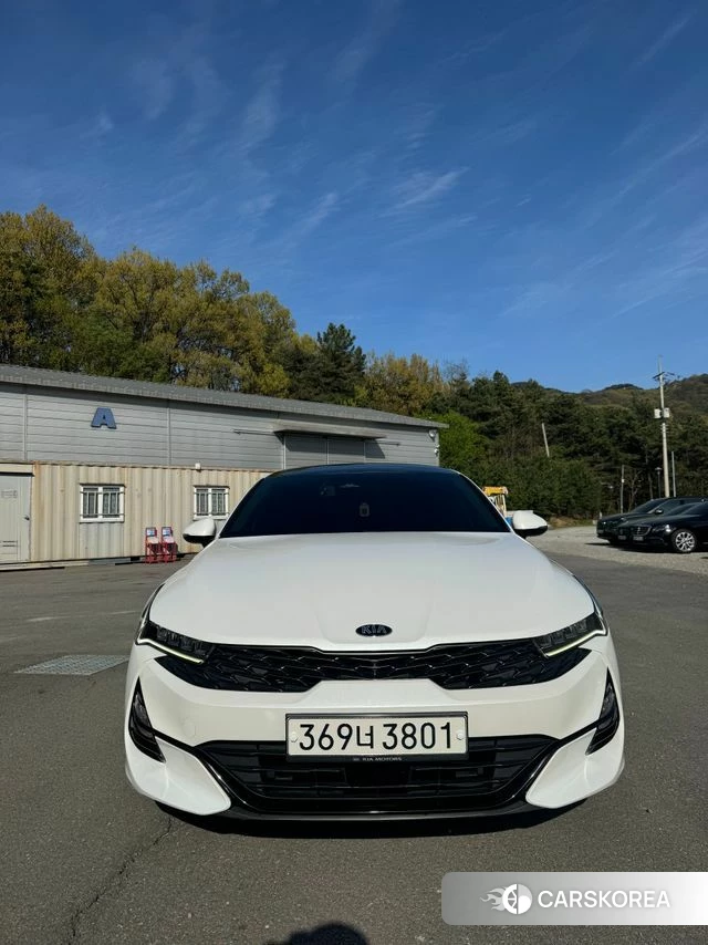Kia K5 3rd generation 2021 Белый из Кореи