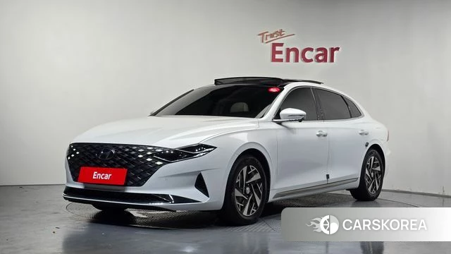 Hyundai The New Grandeur IG Hybrid 2022 Белый из Кореи